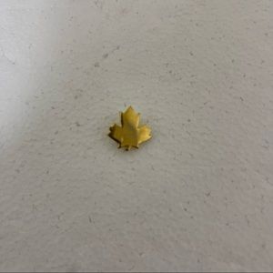 Canadian Maple Leaf Clip on pin small